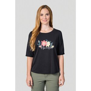 Women's T-shirt with Hannah CLEA anthracite print