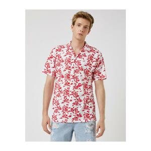 Koton Polo Neck T-Shirt Patterned Cotton