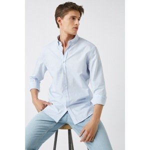 Koton Men's Light Blue Shirt