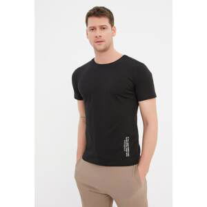 Trendyol T-Shirt - Black - Slim fit