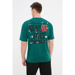 Trendyol T-Shirt - Green - Relaxed fit