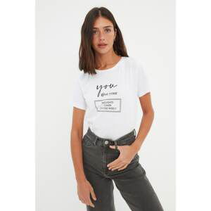 Trendyol T-Shirt - White - Regular fit