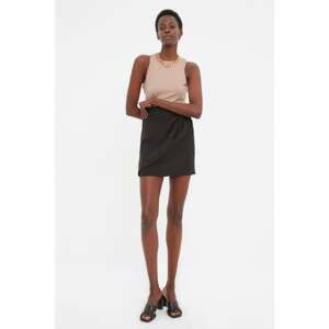 Trendyol Black Pleated Skirt