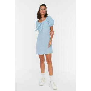 Trendyol Blue Collar Detailed Dress