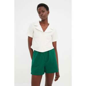 Trendyol Ecru Short Sleeve Shirt