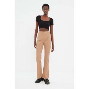 Trendyol Stone Flare Fit Trousers