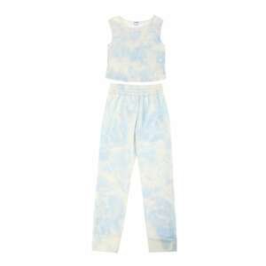 Trendyol Multi-Colored Tie-Dye Knitted Girls' Knitted Bottom-Top Set