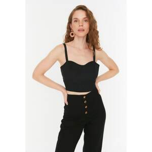 Trendyol Black Strap Blouse