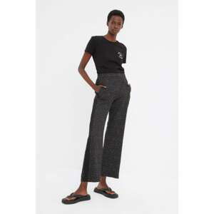 Trendyol Black Polka Dot Trousers