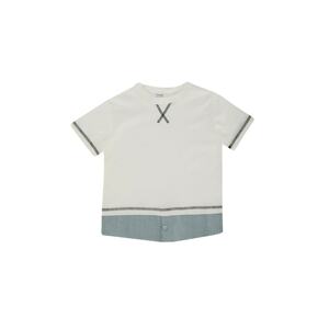 Trendyol White Woven Detailed Size T-Shirt