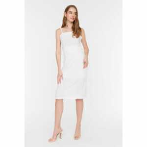 Trendyol Ecru Strap Dress