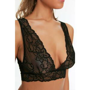 Trendyol Black Lace Detailed Bralet