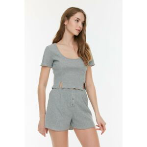 Trendyol Two-Piece Set - Gray - Regular fit