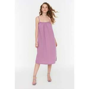Trendyol Lilac Strap Midi Length Dress