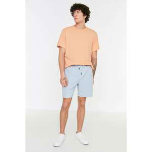 Trendyol Shorts - Blue - Normal Waist