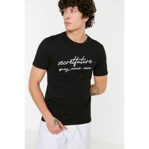 Trendyol T-Shirt - Black - Slim fit