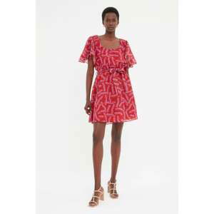 Trendyol Multicolored Tie Dress