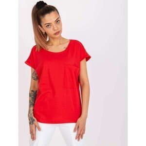 Red T-shirt with cotton wool Ventura MAYFLIES