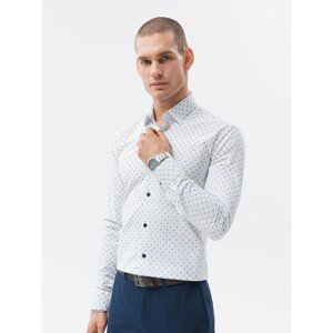 Ombre Clothing Men's shirt with long sleeves K624