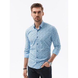 Ombre Clothing Men's shirt with long sleeves REGULAR FIT