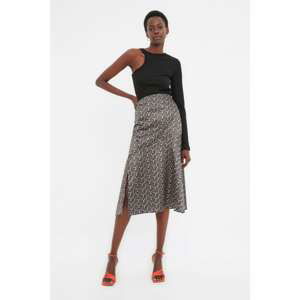 Trendyol Skirt - Black - Midi