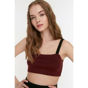Trendyol Claret Red Knitted Bustier