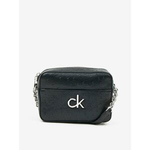 Black Women's Crossbody Handbag Calvin Klein Re-Lock Camera Bag - Women