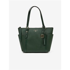 Green Leather Handbag Michael Kors Sullivan - Women