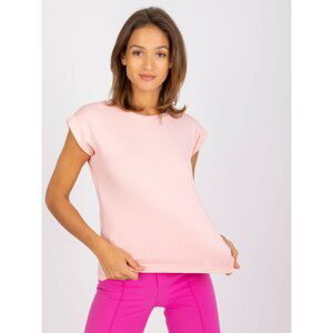 Peach Revolution T-shirt with a round neckline