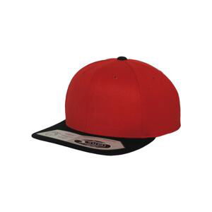 Fitted Snapback red/blk