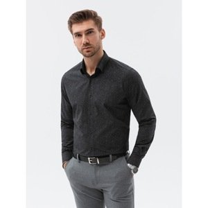 Ombre Clothing Men's shirt with long sleeves K598