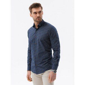 Ombre Clothing Men's shirt with long sleeves