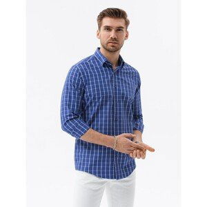 Ombre Clothing Men's shirt with long sleeves REGULAR FIT