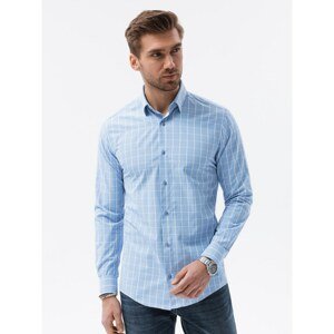 Ombre Clothing Men's shirt with long sleeves REGULAR FIT