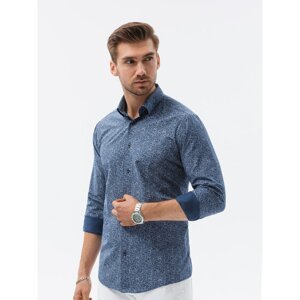 Ombre Clothing Men's shirt with long sleeves