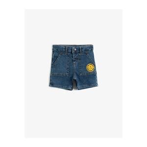 Koton Boy Blue Jean Shorts