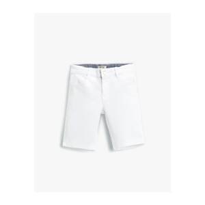 Koton Basic Bermuda Shorts Cotton