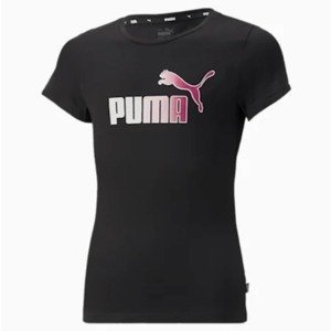 Puma Ess Bleach Logo Tee JR