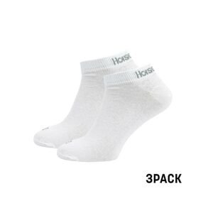 3PACK socks Horsefeathers rapid premium white (AA1078D)