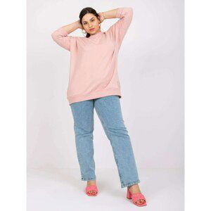 Pink cotton blouse size Odile