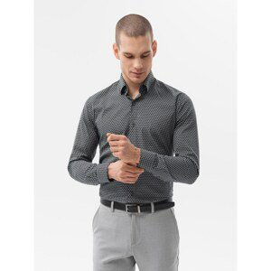 Ombre Clothing Men's shirt with long sleeves