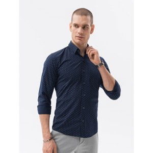 Ombre Clothing Men's elegant shirt with long sleeves