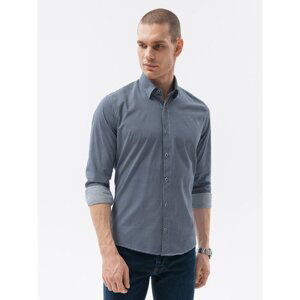 Ombre Clothing Men's shirt with long sleeves REGULAR FIT