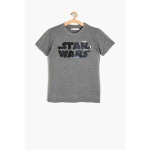 Koton Gray Boys Short Sleeve T-Shirt