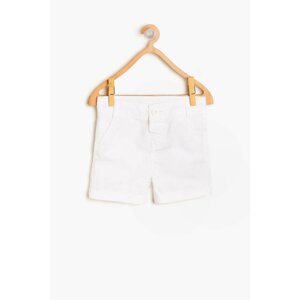 Koton White Baby Boy Shorts