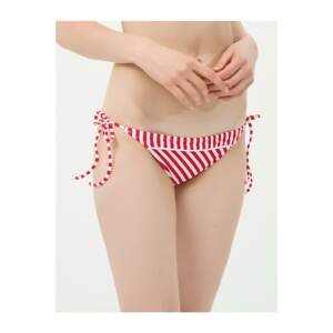 Koton Women's Red Mix Match Bikini Bottoms