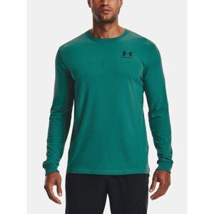 Under Armour T-Shirt UA SPORTSTYLE LEFT CHEST LS-BLU - Men