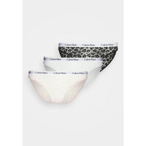 3PACK women's panties Calvin Klein multicolor (QD3926E-24X)