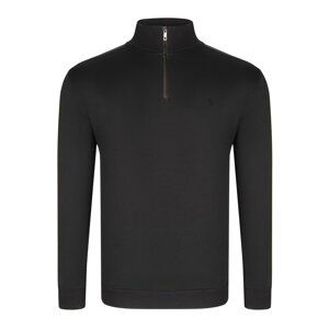 V4008 DEWBERRY MEN'S SWEATSHIRT-DARK BLACK