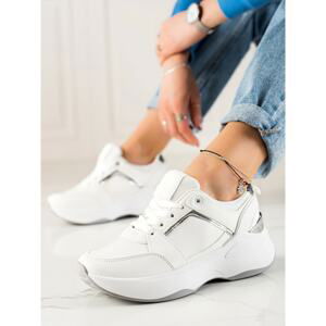 DIAMANTIQUE WHITE SNEAKERS